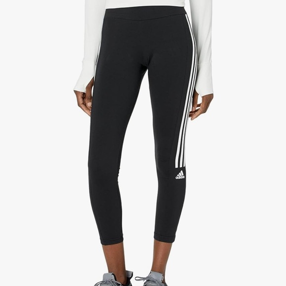 NWT adidas Women's Designed 2 Move 7/8 Tights high rise tight fit Aeroready med - Picture 5 of 16